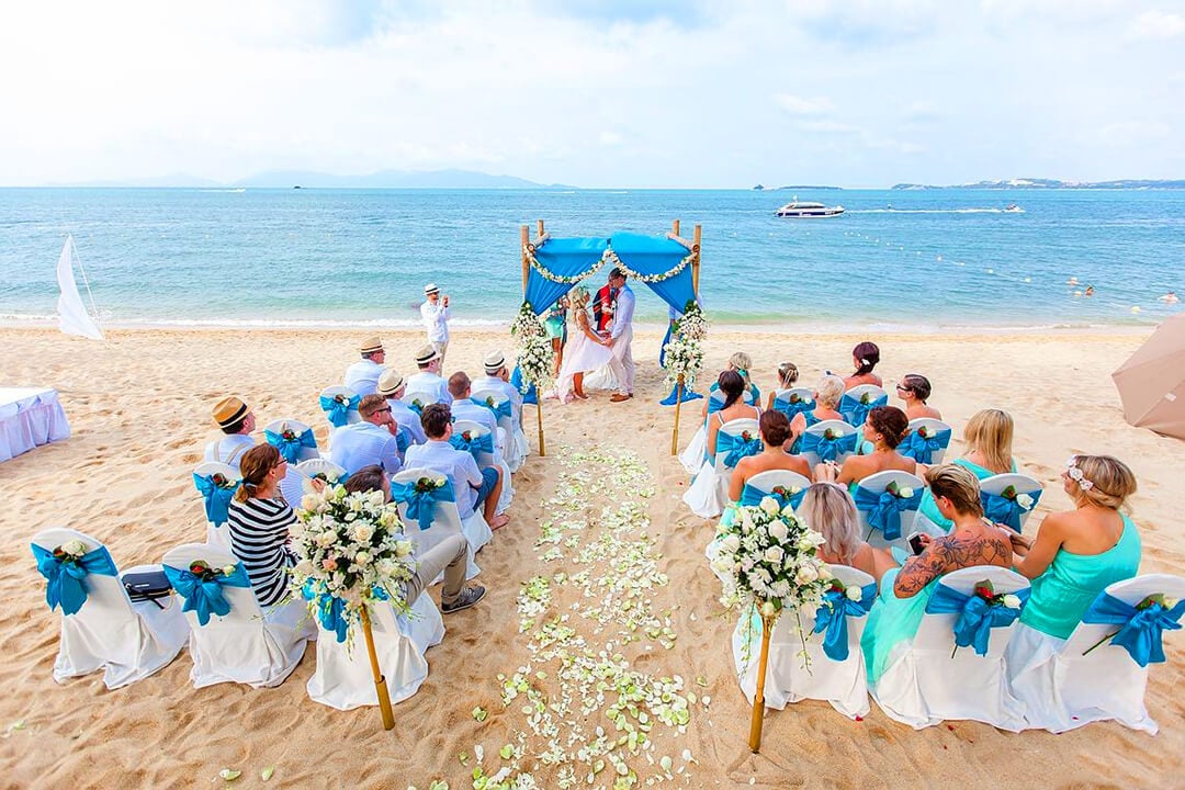 Get Inspired With These 11 Celebrity Weddings Destination Styles   Beach Wedding 