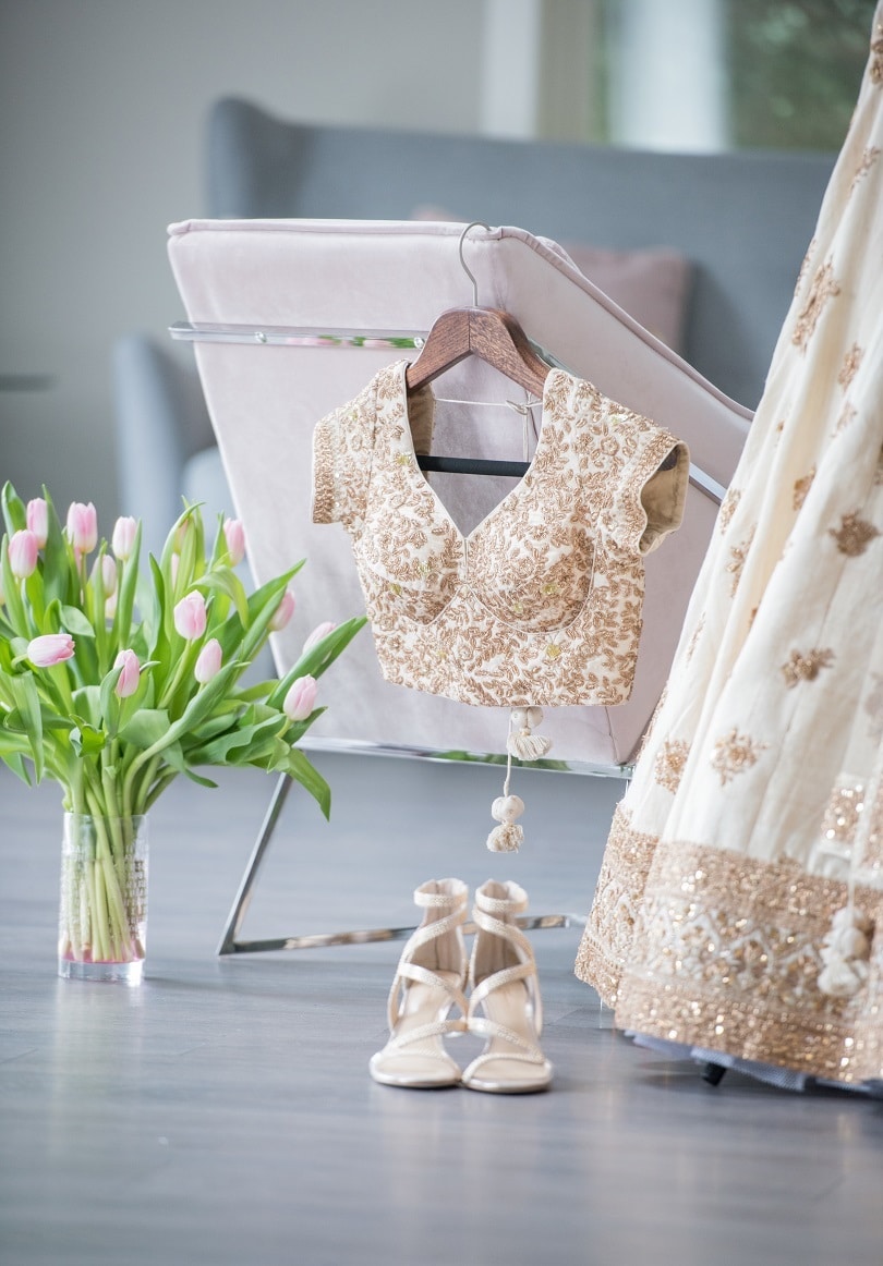 Pastel Color Wedding Jacket Lehenga – Panache Haute Couture