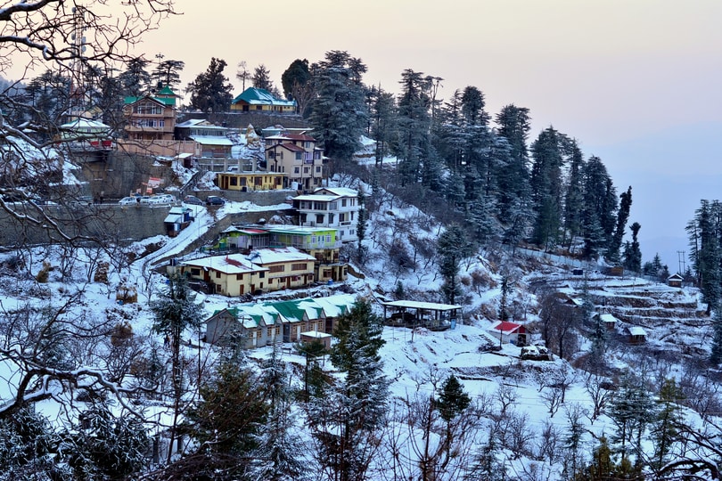 places to visit in shimla with distance
